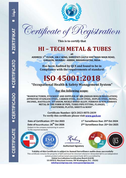 ISO 45001:2018